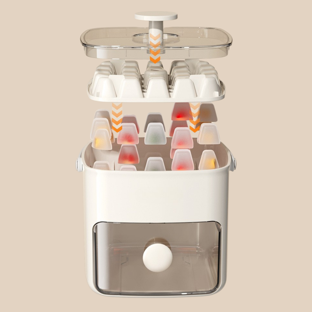 🧊 Fabrica HIELO sin Sabores Extraños para todos tus Invitados + Batidora Portátil de Regalo🍊