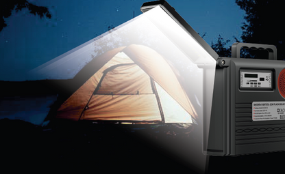 ☀️ Batería portátil con Placa Solar